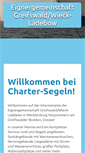 Mobile Screenshot of charter-segeln.de